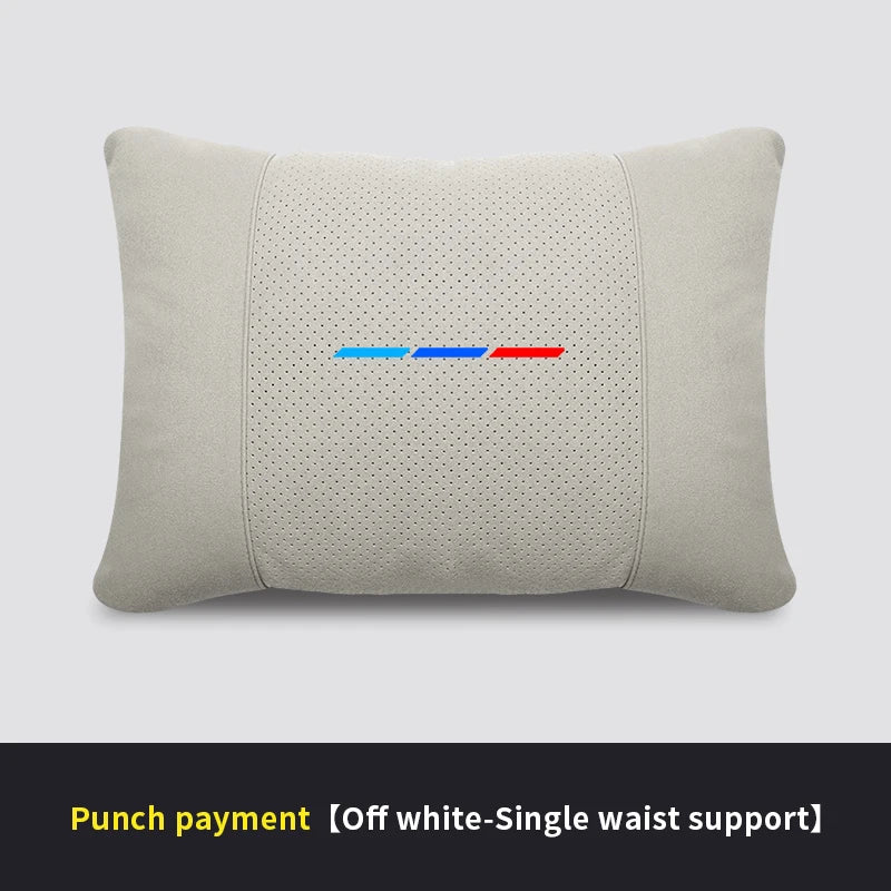 (NOT SOLD TO USA) BMW M E46-E92 F10-F30 G Series Neck & Lumbar Cushion Pillow Beige – Car Accessories | MotorWorld Marketplace