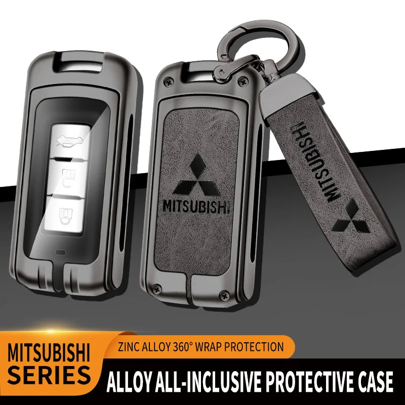 Premium Zinc Alloy Key Shell for Mitsubishi