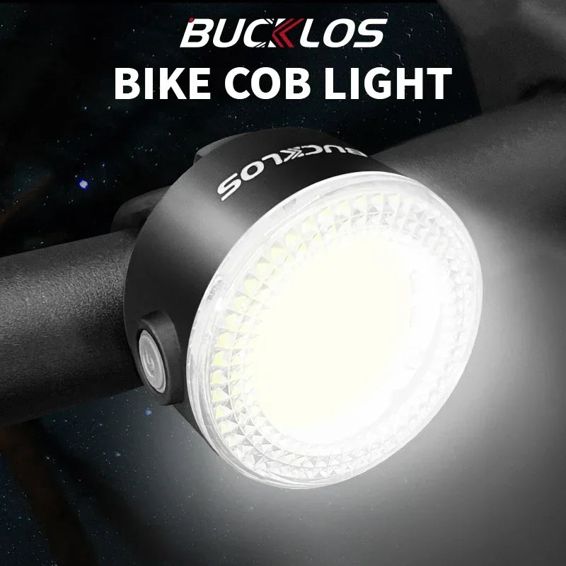 BUCKLOS LED Bike Light Set, Rechargeable COB Front & Rear – Car Accessories | MotorWorld Marketplace