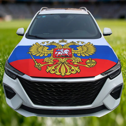 National Flag Car Hood Cover 115x160CM – Custom Engine Wrap