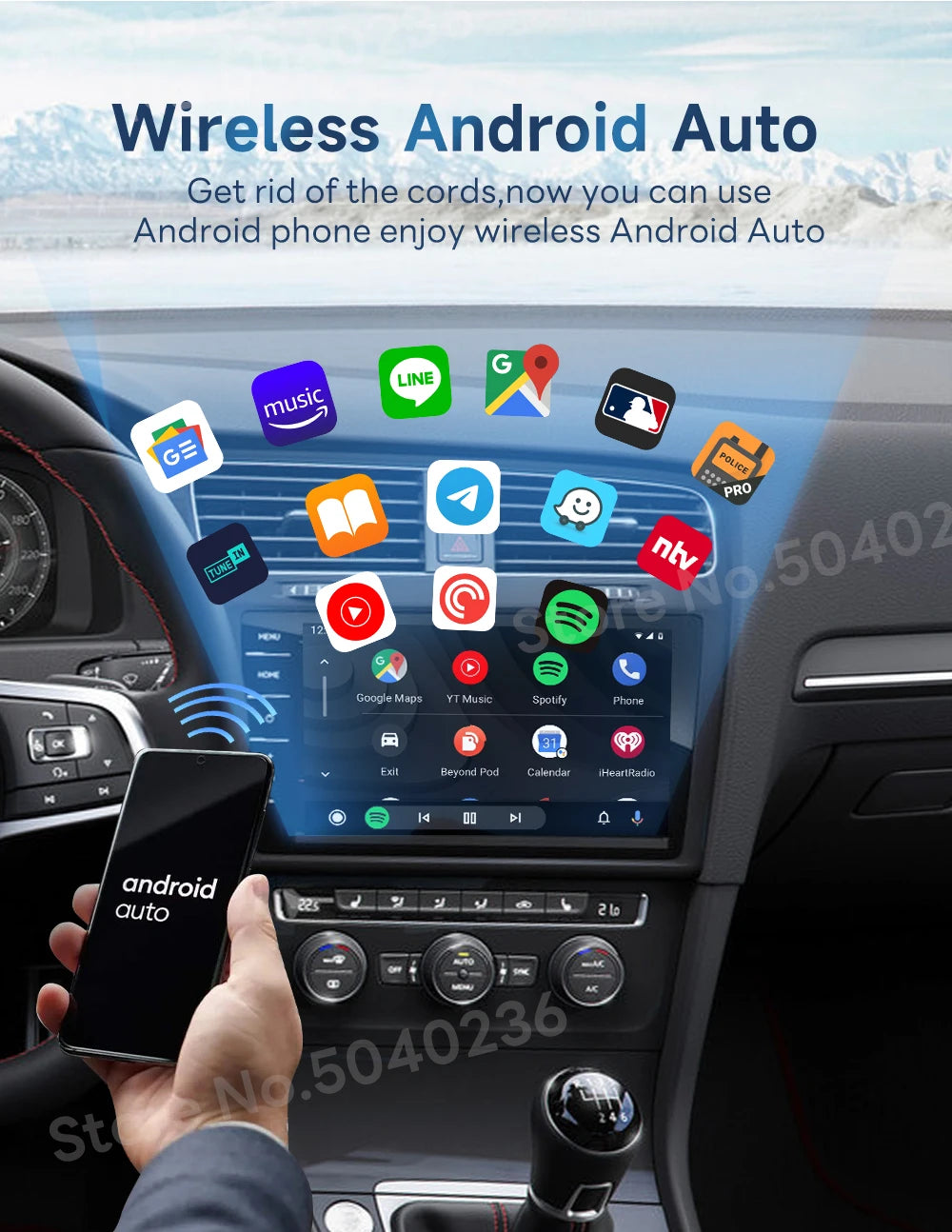 2air CarlinKit 5.0/4 Wireless CarPlay & Android Auto Box