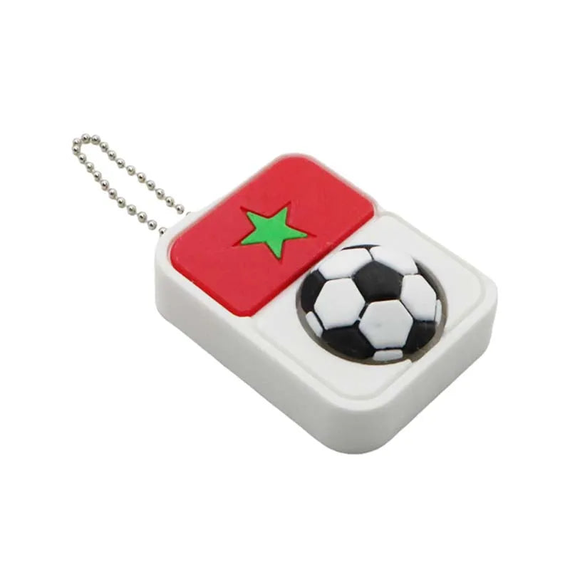 2026 Soccer Clicker Flag Keychain Fidget Stress Reliever for Football Fans World Cup Souvenir Pendant Collectible Gear style 6 – Car Accessories | MotorWorld Marketplace