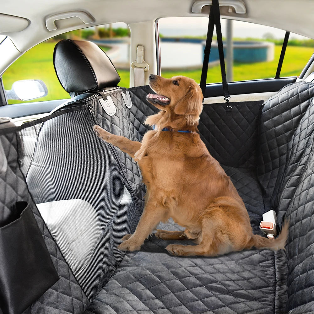 Waterproof Dog Car Seat Cover Hammock w/ Safety Belt, SUV/Truck – Car Accessories | MotorWorld Marketplace