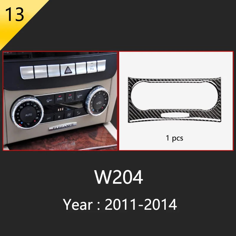 Carbon Fiber Window Trim for Mercedes C-Class W204/C180/C200 Type 13 – Car Accessories | MotorWorld Marketplace