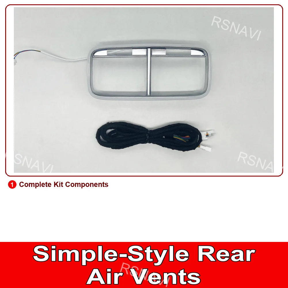 6pc Trim Set for Mercedes GLE/GLS W167 X167 2020-2024 Basic Rear Vents – Car Accessories | MotorWorld Marketplace