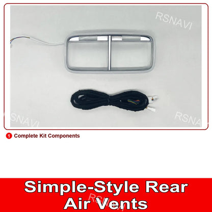 6pc Trim Set for Mercedes GLE/GLS W167 X167 2020-2024 Basic Rear Vents – Car Accessories | MotorWorld Marketplace