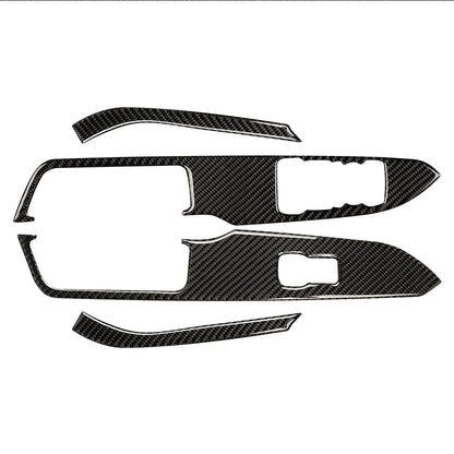 Carbon Fiber Window Switch Trim for Mustang GT 2015-2021