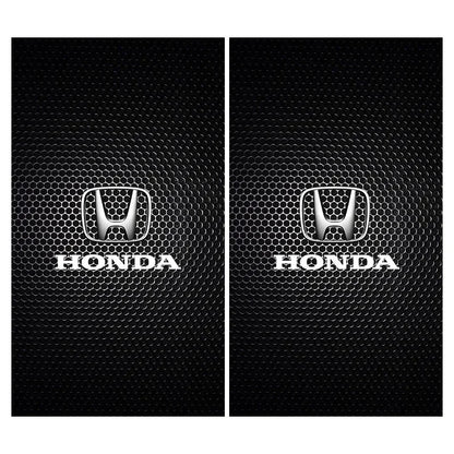 2Pcs Center Pillar Emblem Stickers for Honda Civic Accord