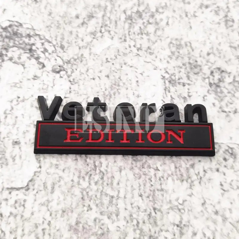 Veteran Edition 3D Chrome Zinc Alloy Car Emblem Badge Style 3 – Car Accessories | MotorWorld Marketplace