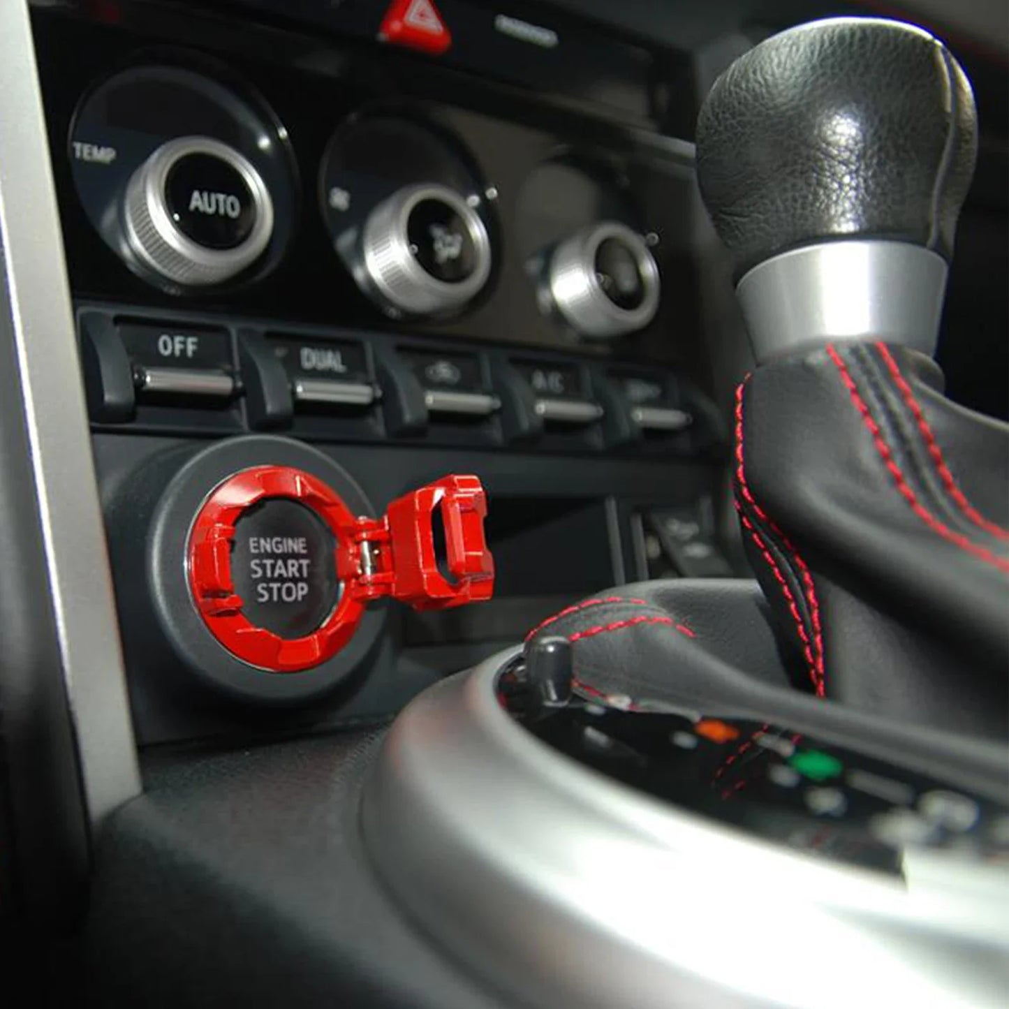 Red Engine Start Stop Button Cover – Pro Ignition Upgrade – Car Accessories | MotorWorld Marketplace