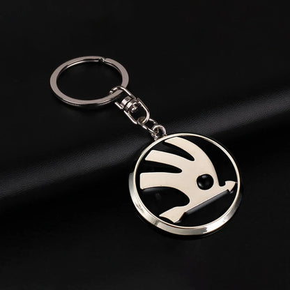 Premium Metal Keychain for Skoda