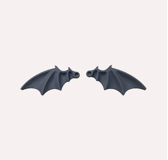2pcs Bat Wing License Plate Trim – Halloween Auto Accessory Black-2PC – Car Accessories | MotorWorld Marketplace