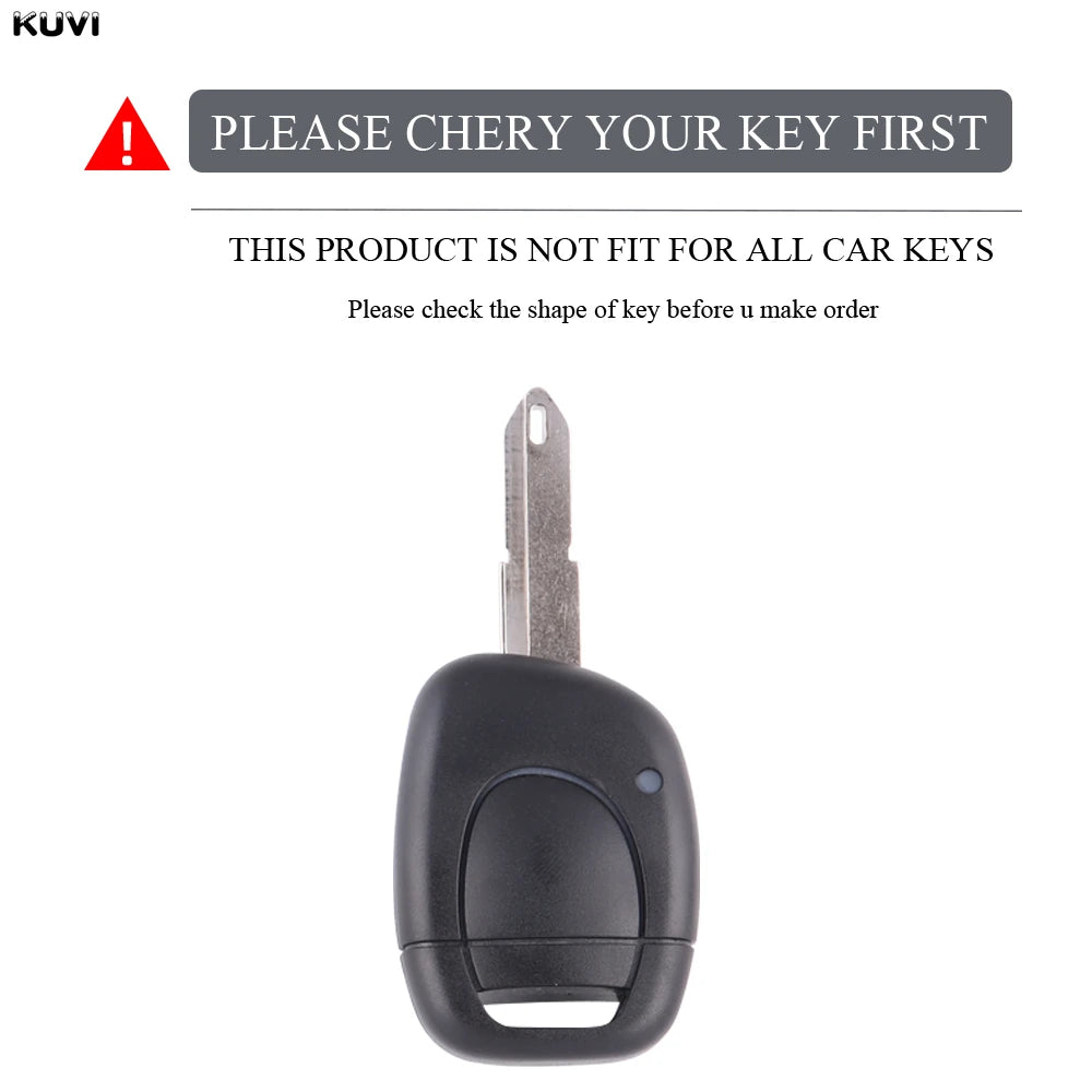 Hot Golden TPU Key Case for Renault Clio Kangoo Twingo