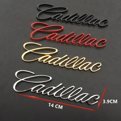 (NOT SOLD TO USA) 3D Metal Emblem Badge for Cadillac Escalade DTS SRX XT5 – Car Accessories | MotorWorld Marketplace