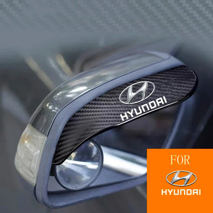 Carbon Fiber Mirror Rain Eyebrow for Hyundai