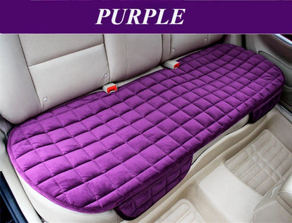 Soft Plush Car Seat Cover Universal Anti-Slip for SUV/Sedan
