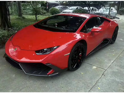 M-Style Matte Carbon Side Skirt Kit for Lamborghini Huracan LP610