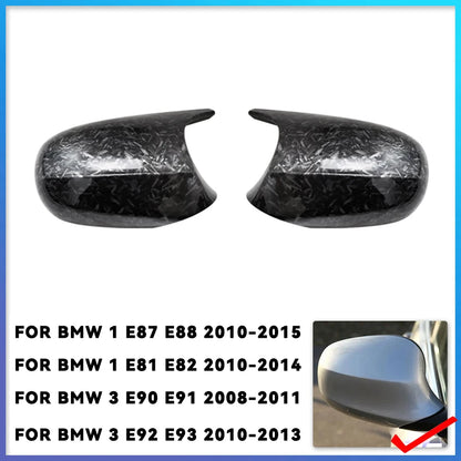 BMW E90-E93 Carbon Fiber M3 Style Rear Mirror Covers Forged Carbon Look – Car Accessories | MotorWorld Marketplace