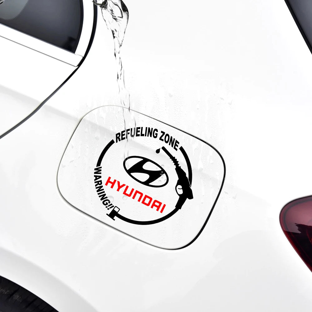 Hyundai Tucson Fuel Tank Emblem Decal – Waterproof Vinyl