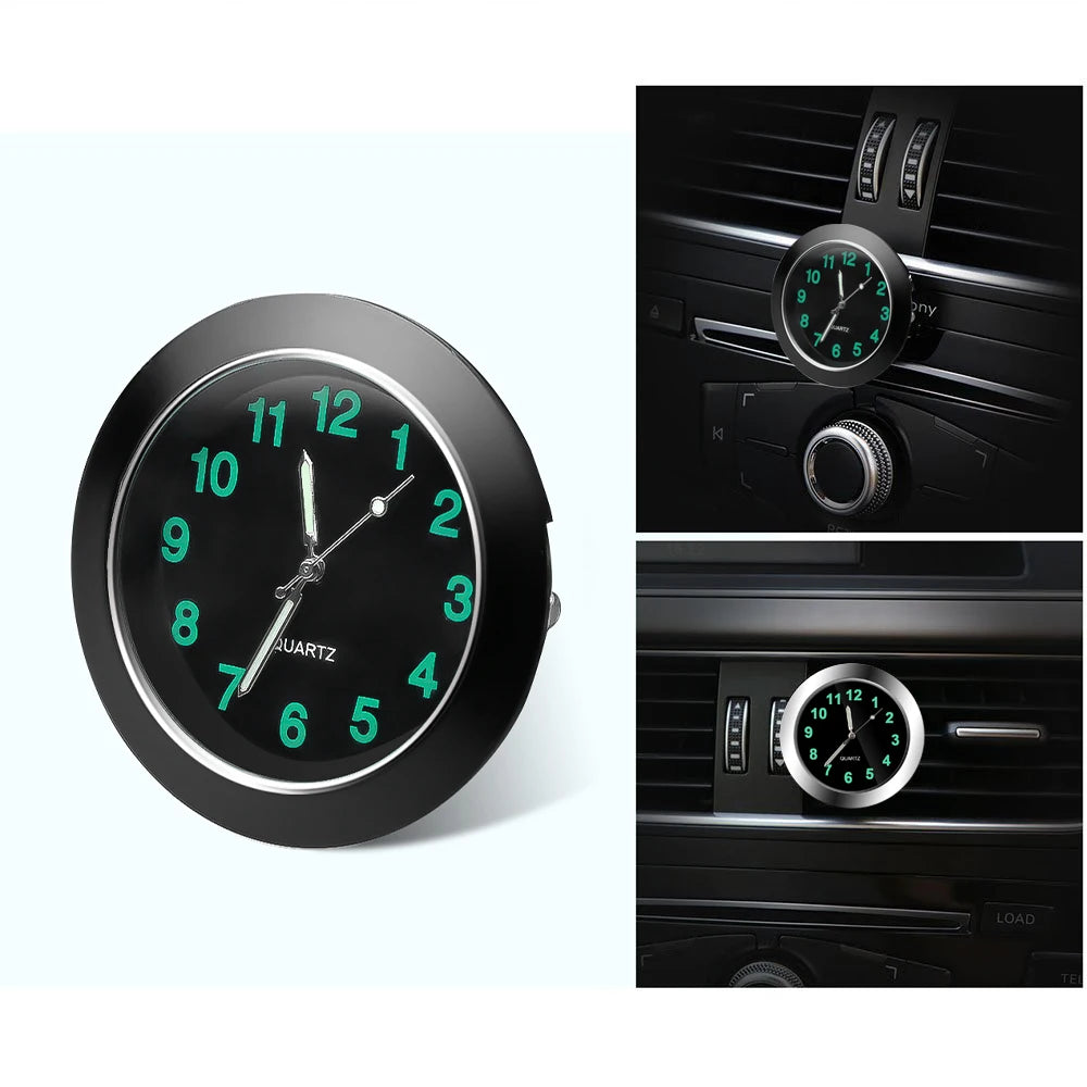 Luminous Quartz Stick-On Car Clock – Pro Auto Accessory