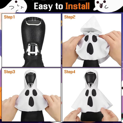 Halloween Gear Shift Hoodie Cover – Universal Fit, Pro Decor – Car Accessories | MotorWorld Marketplace