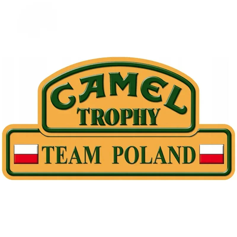 Camel Trophy Racing Helmet Sticker, Waterproof, UV Proof