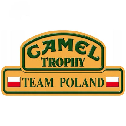 Camel Trophy Racing Helmet Sticker, Waterproof, UV Proof