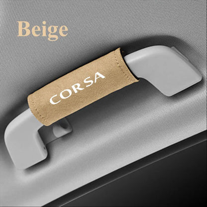 Opel Corsa Suede Door Handle Protector, Anti-Slip