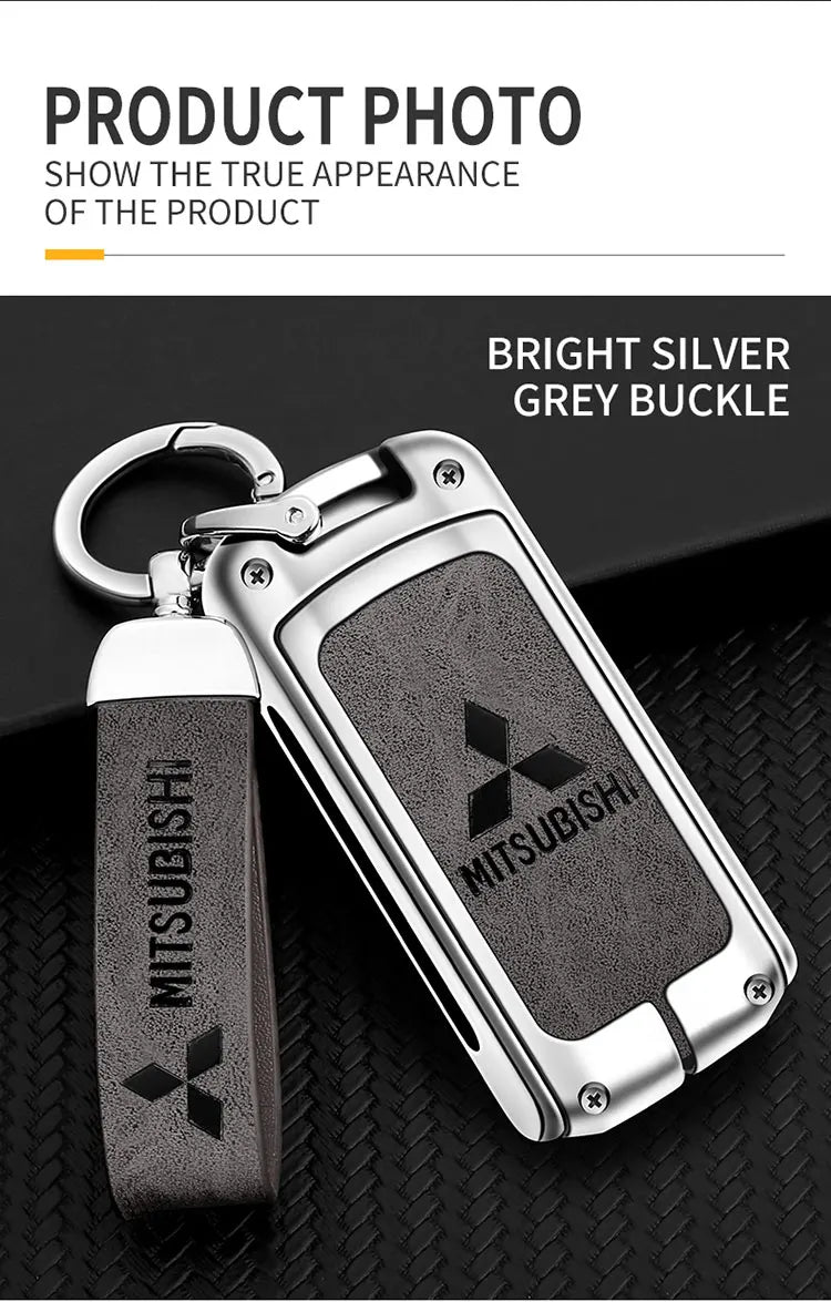 Premium Zinc Alloy Key Shell for Mitsubishi