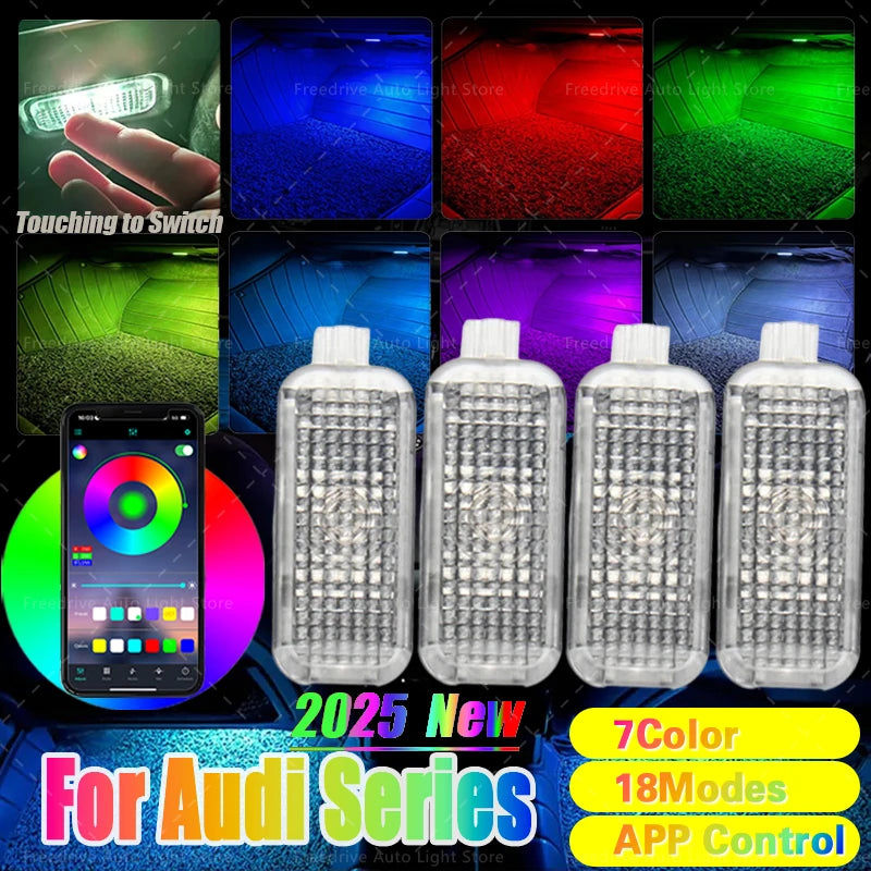 RGB Footwell & Seat Lamp For Audi A1 A3 A4 A5 A6 Q5 Q7 – Car Accessories | MotorWorld Marketplace