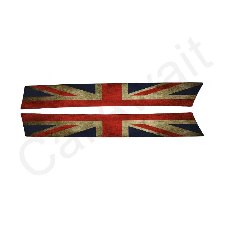 MINI Cooper F55-F67 Hood Grille Trim Vinyl Decal Overlay Retro red jack – Car Accessories | MotorWorld Marketplace