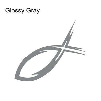 Christian Fish Tribal Vinyl Decal – Pro Auto Accessory