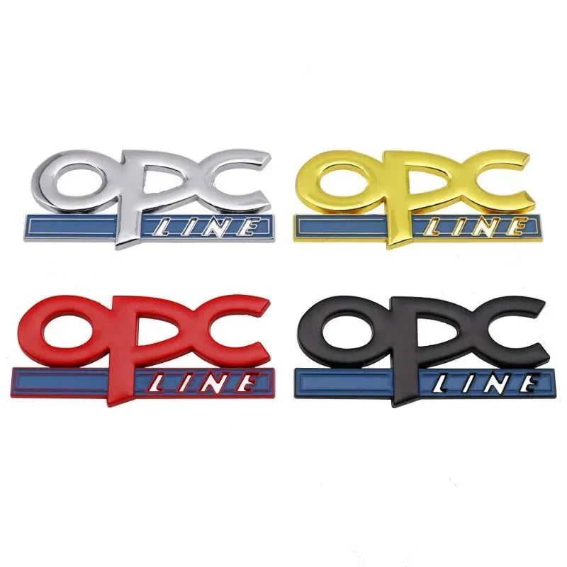 3D Metal OPC Line Emblem for Opel Insignia Astra Corsa
