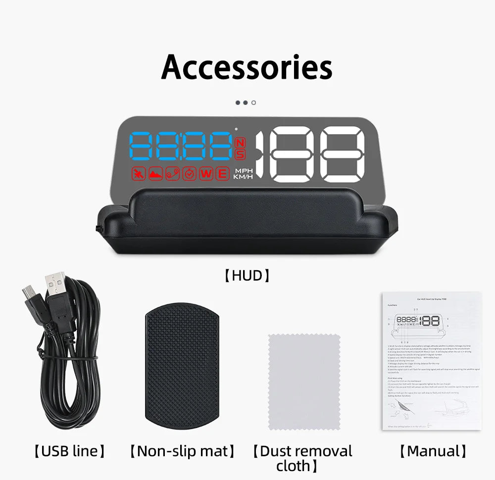 C500 Blue OBD/T900 HUD GPS Turbo Gauge LCD Odometer – Car Accessories | MotorWorld Marketplace