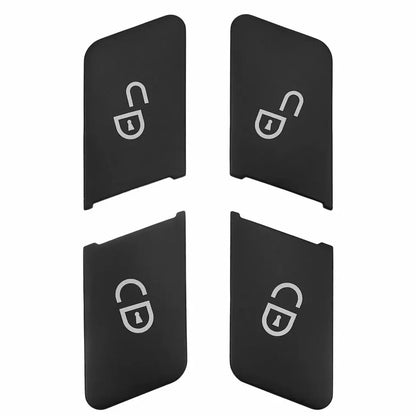Mercedes W204/W212 Door Lock Switch Cover Set 4-Door