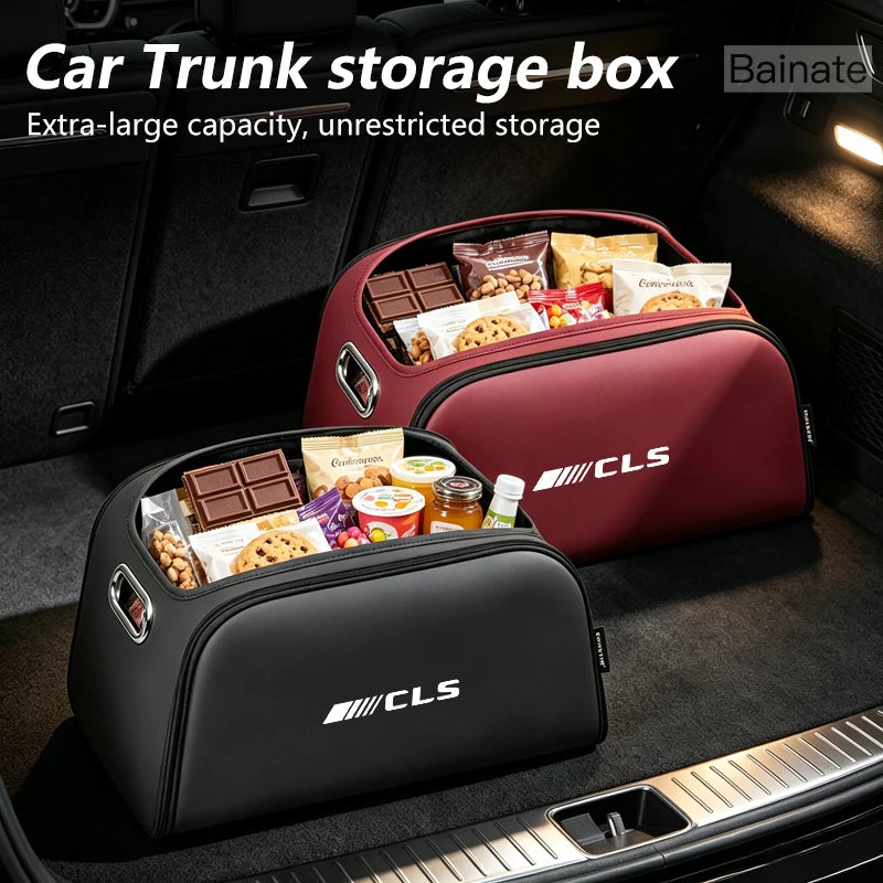 Mercedes CLS C218/C219 Trunk Storage Box – Leather, Pro Fit – Car Accessories | MotorWorld Marketplace