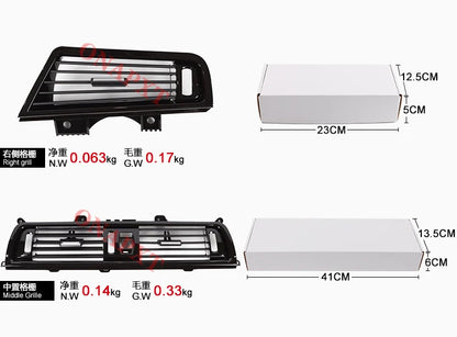 Grille de ventilation de climatisation pour BMW F10 F11 F18, conduite à gauche, arrière, gauche et droite
