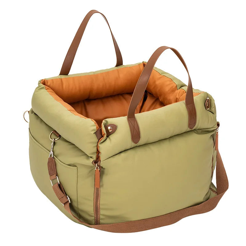 Dog Car Seat with Safety Belt – Secure, Washable, Non-Slip A – Car Accessories | MotorWorld Marketplace