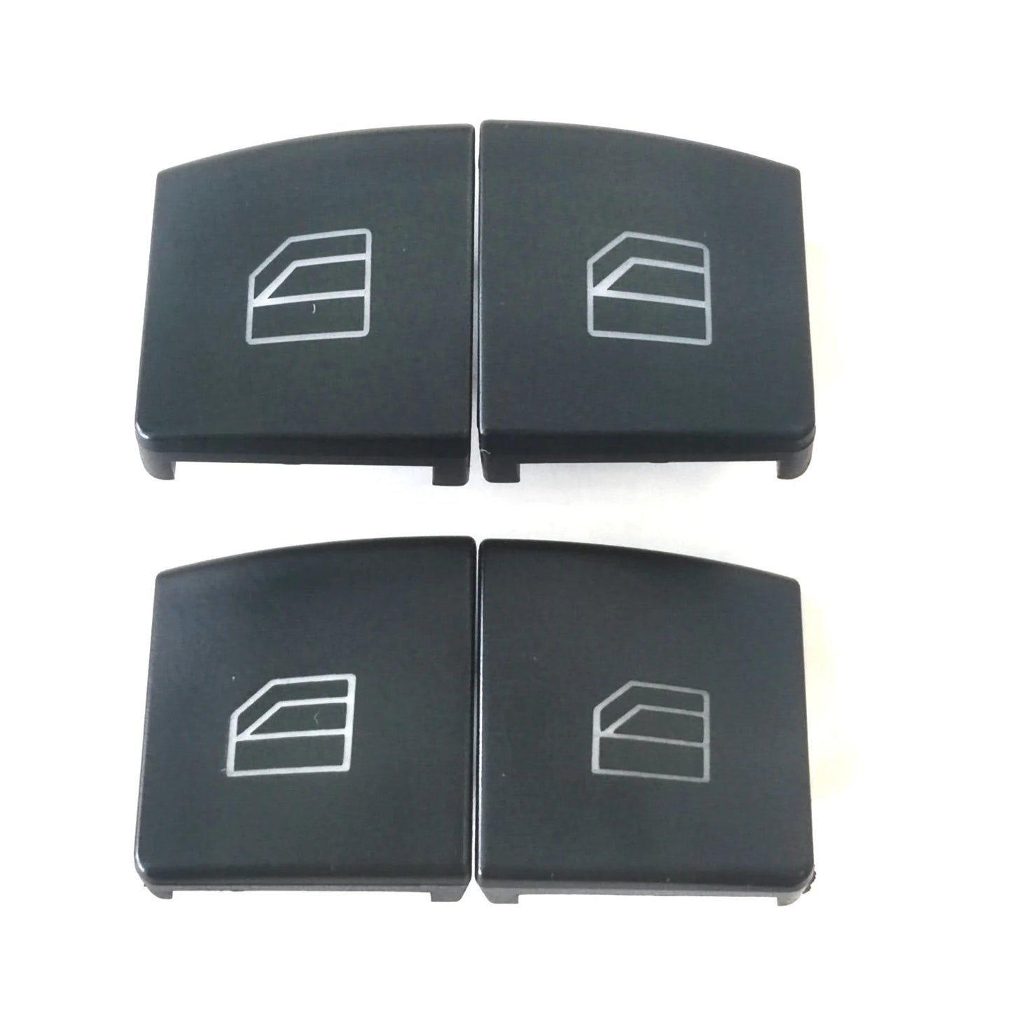 4Pcs Power Window Switch Cover Cap for Mercedes-Benz