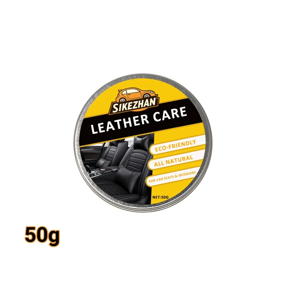 Premium Car Leather Care Balm – Universal, Odorless, Clear