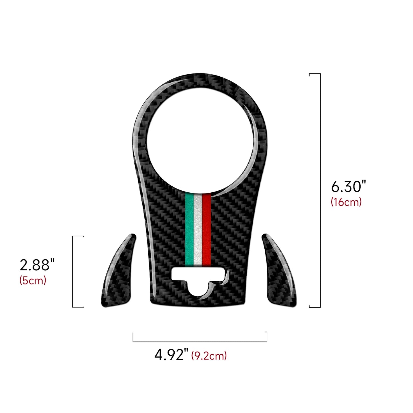 (NOT SOLD TO USA) Carbon Fiber Steering Panel Trim for Fiat Grande Punto 199 – Car Accessories | MotorWorld Marketplace