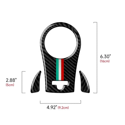 (NOT SOLD TO USA) Carbon Fiber Steering Panel Trim for Fiat Grande Punto 199 – Car Accessories | MotorWorld Marketplace