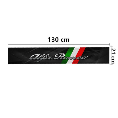 Carbon Fibre Alfa Romeo Windshield Decal - Fits Giulia, Stelvio – Car Accessories | MotorWorld Marketplace