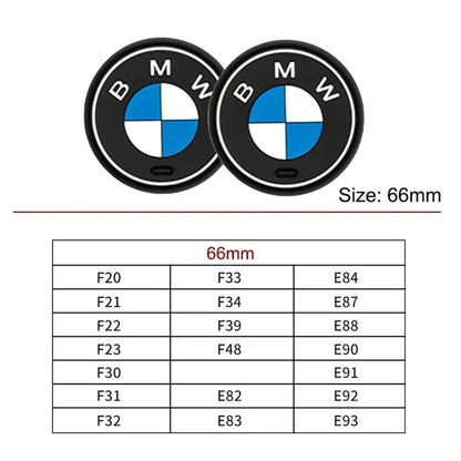 Lot de 2 tapis de coffre BMW compatibles avec les châssis des séries F/E/G X1-X6 1-7