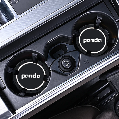 Fiat Panda 2008-2011 Cup Holder Silicone Anti-Slip Coasters