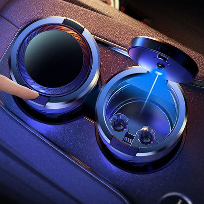 Portable Car Ashtray, Luminous Button, Large Capacity, LED – Car Accessories | MotorWorld Marketplace