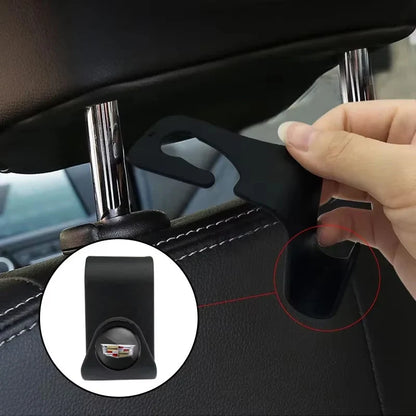 (NOT SOLD TO USA) 4/2pcs ABS Seat Back Hooks for Cadillac ATS CTS XT5 SRX – Car Accessories | MotorWorld Marketplace