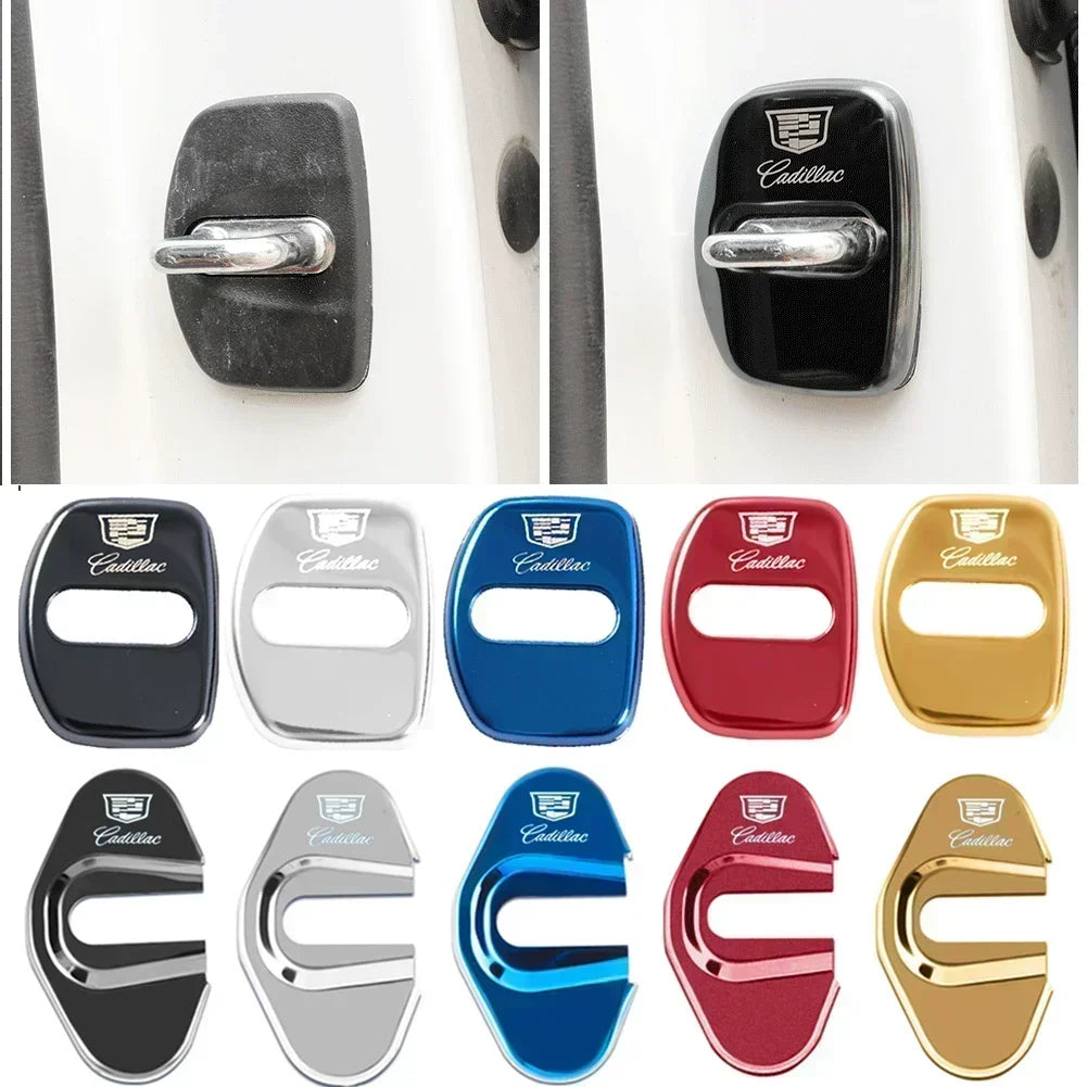 (NOT SOLD TO USA) 4pcs Cadillac Door Lock Anti-Rust Covers for CTS/CT4/CT5/XT5 – Car Accessories | MotorWorld Marketplace