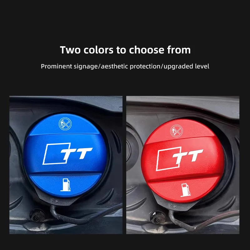 (NOT SOLD TO USA) Audi TT Alloy Fuel Tank Cap – Durable Metal, Logo Design – Car Accessories | MotorWorld Marketplace