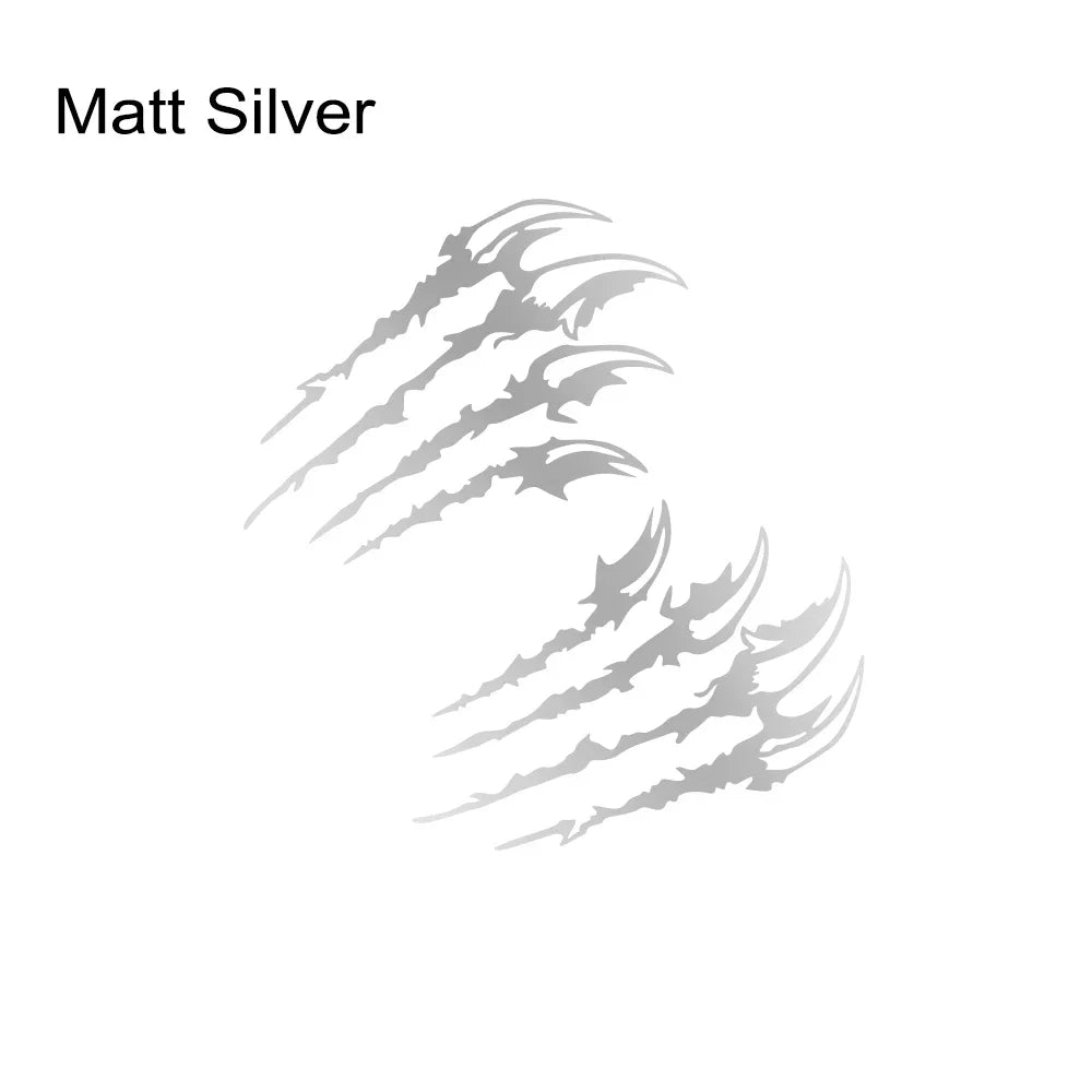 Universal Headlight Eyebrow Claw Decals – PVC, Pro Tuning Matt Silver – Car Accessories | MotorWorld Marketplace